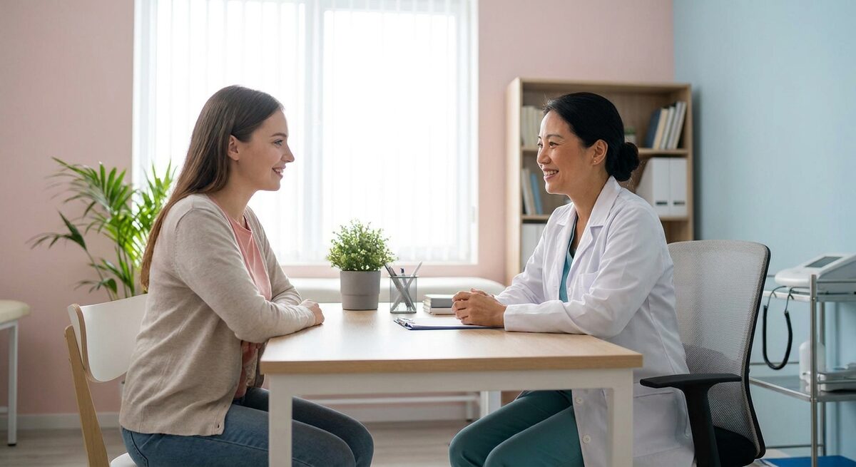 Bác sĩ Dr.Marie tư vấn cho khách hàng